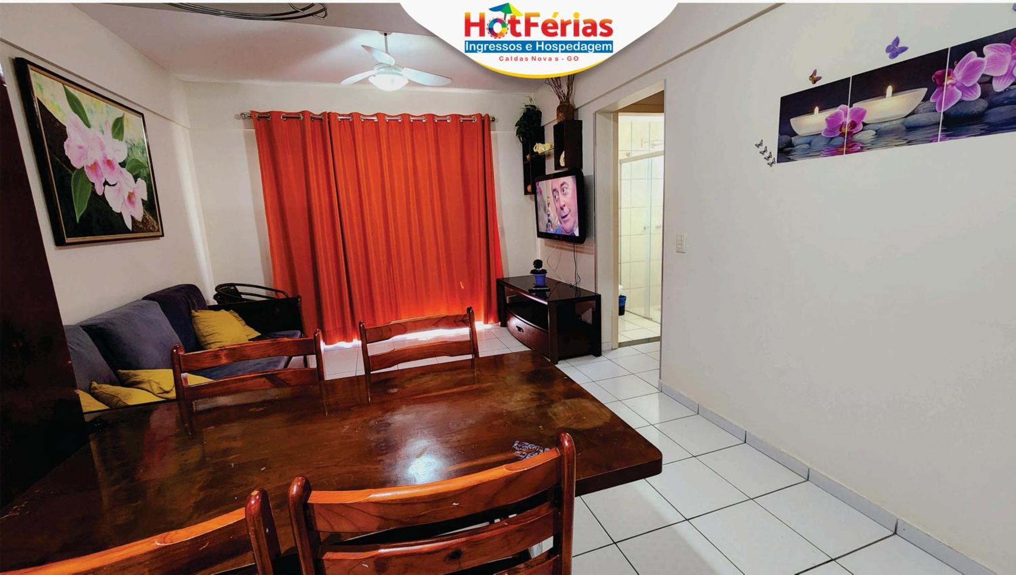 Flat Paradise, Piscinas Termais, Proximo Ao Centro - Hotferias Caldas Novas Bagian luar foto